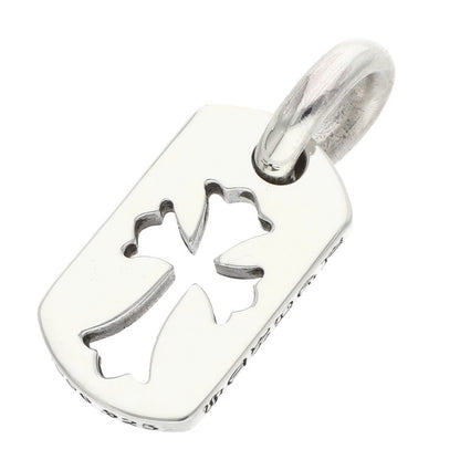 Chrome Hearts Tiny Cutout Cross Dog Silver 925 Size ONE SIZE