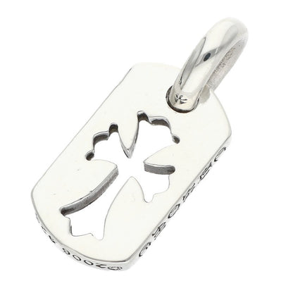 Chrome Hearts Tiny Cutout Cross Dog Silver 925 Size ONE SIZE