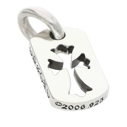 Chrome Hearts Tiny Cutout Cross Dog Silver 925 Size ONE SIZE