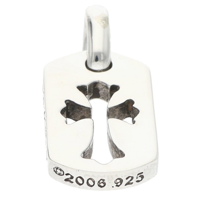 Chrome Hearts Tiny Cut Out Cross Silver Charm Size ONE SIZE