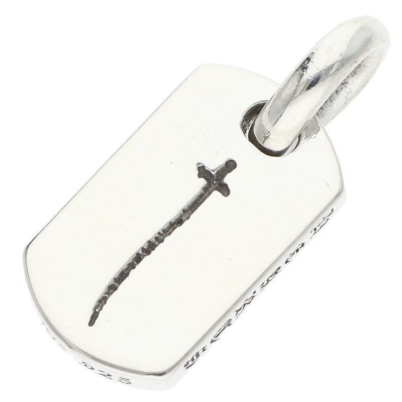 Chrome Hearts Aoyama Tiny Dogtag Silver Charm Size ONE SIZE