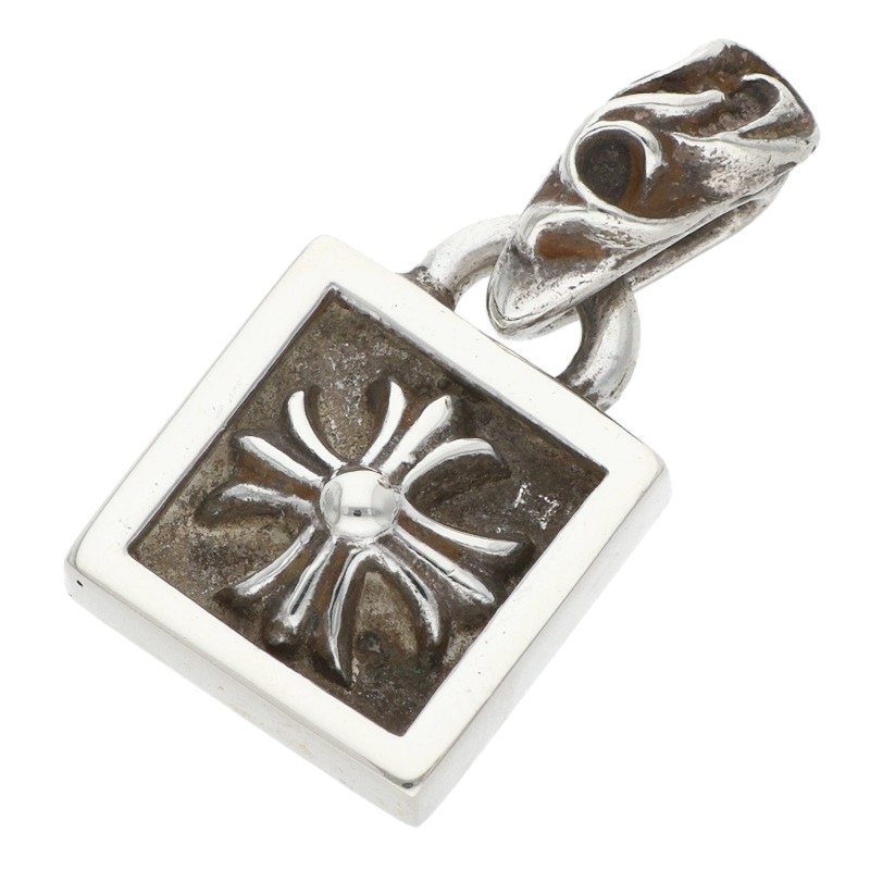Chrome Hearts 925 Framed CH Plus Silver Charm Size ONE SIZE