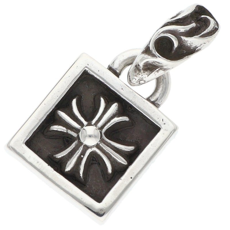 Chrome Hearts Framed CH Plus Silver Charm Size ONE SIZE