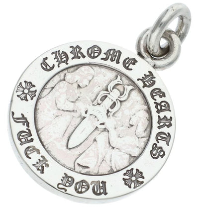 Chrome Hearts 925 Angel Medal Silver Charm V1 Size ONE SIZE