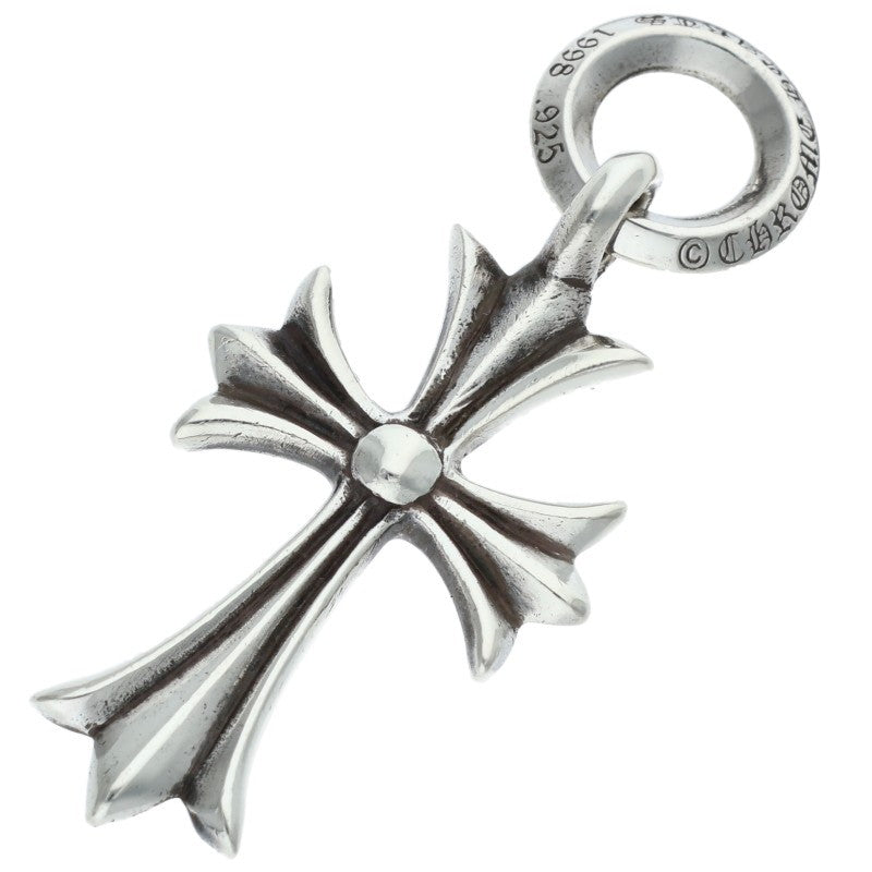 Chrome Hearts 925 Tiny CH Cross Silver Charm Size ONE SIZE