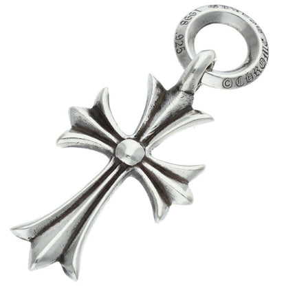 Chrome Hearts 925 Tiny CH Cross Silver Charm Size ONE SIZE