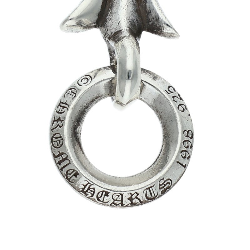 Chrome Hearts 925 Tiny CH Cross Silver Charm Size ONE SIZE