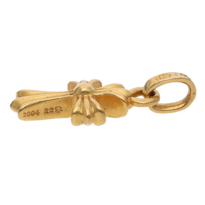 Chrome Hearts 22K Baby Fat PAVE Sapphire Charm Size ONE SIZE