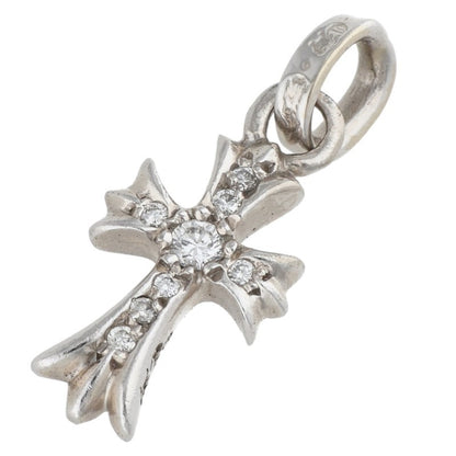 Chrome Hearts 18K WG Baby Fat Diamond Charm Size ONE Multi