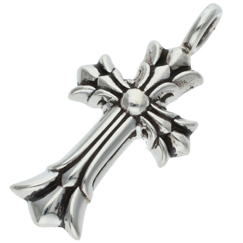 Chrome Hearts Double CH Cross Silver Pendant Size ONE SIZE