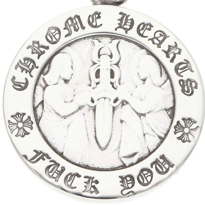 Chrome Hearts Angel Medal V1 Silver Charm Size ONE SIZE