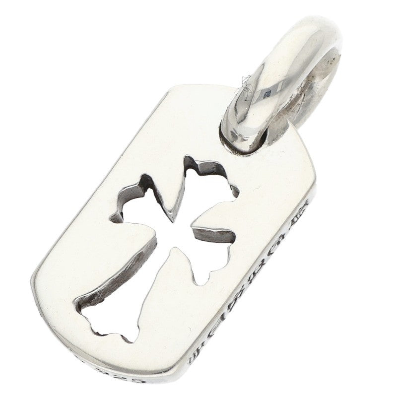 Chrome Hearts Tiny Cutout Cross Dog Tag Charm Size ONE SIZE