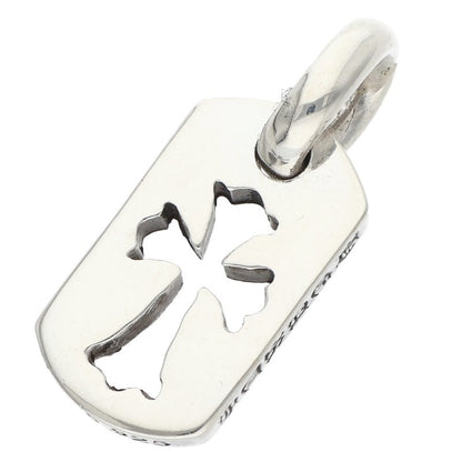 Chrome Hearts Tiny Cutout Cross Dog Tag Charm Size ONE SIZE