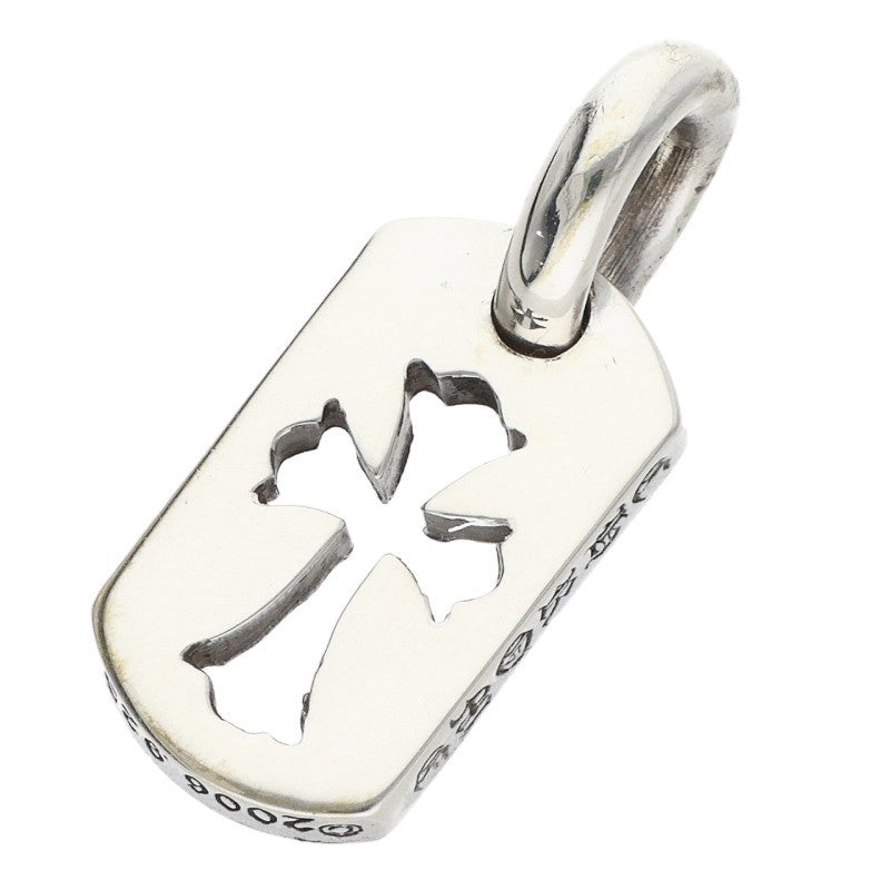 Chrome Hearts Tiny Cutout Cross Dog Tag Charm Size ONE SIZE