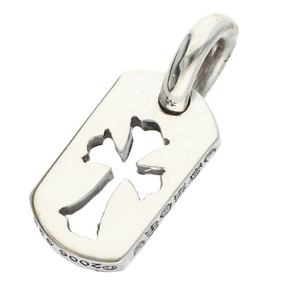 Chrome Hearts Tiny Cutout Cross Dog Tag Charm Size ONE SIZE