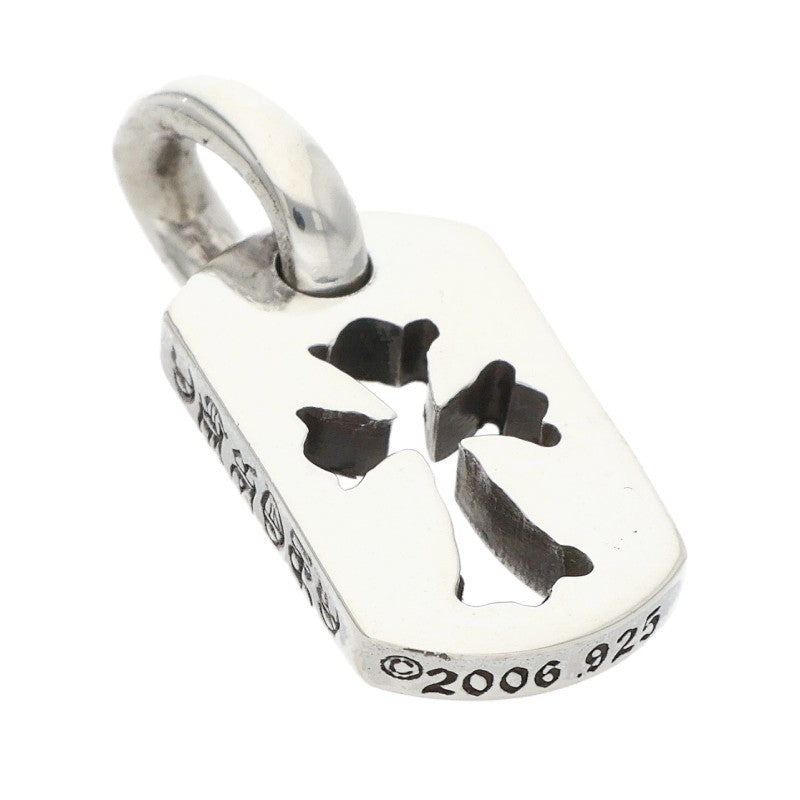 Chrome Hearts Tiny Cutout Cross Dog Tag Charm Size ONE SIZE