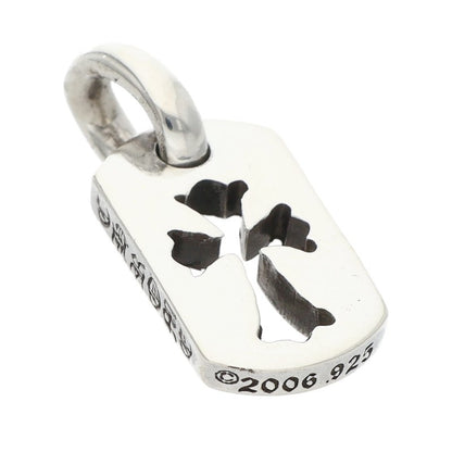 Chrome Hearts Tiny Cutout Cross Dog Tag Charm Size ONE SIZE