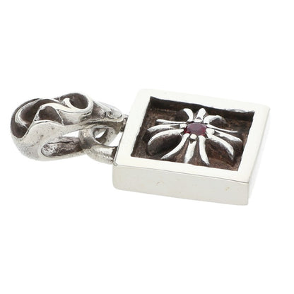 Chrome Hearts Framed CH Plus 1 Ruby Charm Size ONE SIZE