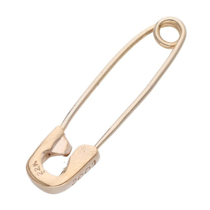 Chrome Hearts 22K Small Safety Gold Pendant Size ONE SIZE