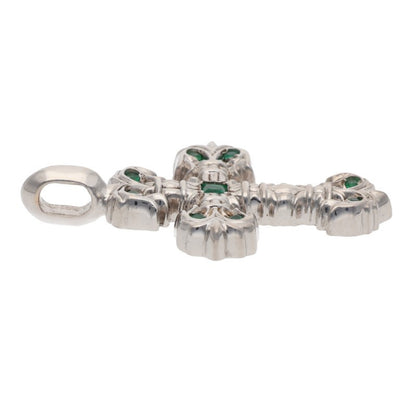Chrome Hearts 18K Tiny Emerald Pendant Size ONE SIZE