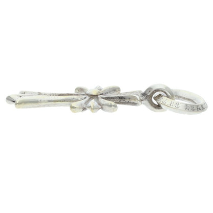 Chrome Hearts Tiny CH Cross 925 Silver Pendant Size ONE SIZE