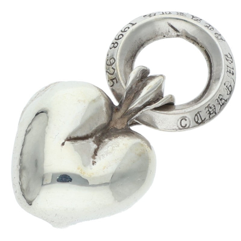 Chrome Hearts Heart 925 Silver Charm Pendant Size ONE SIZE