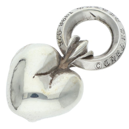 Chrome Hearts Heart 925 Silver Charm Pendant Size ONE SIZE