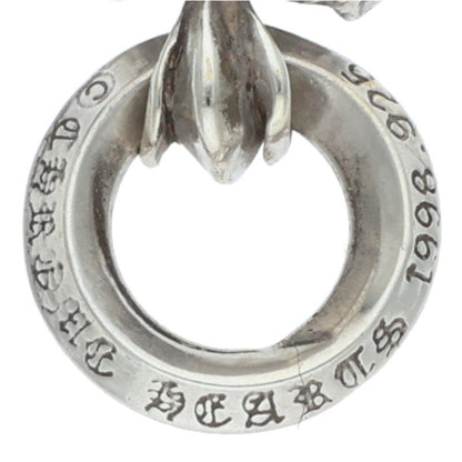 Chrome Hearts Heart 925 Silver Charm Pendant Size ONE SIZE