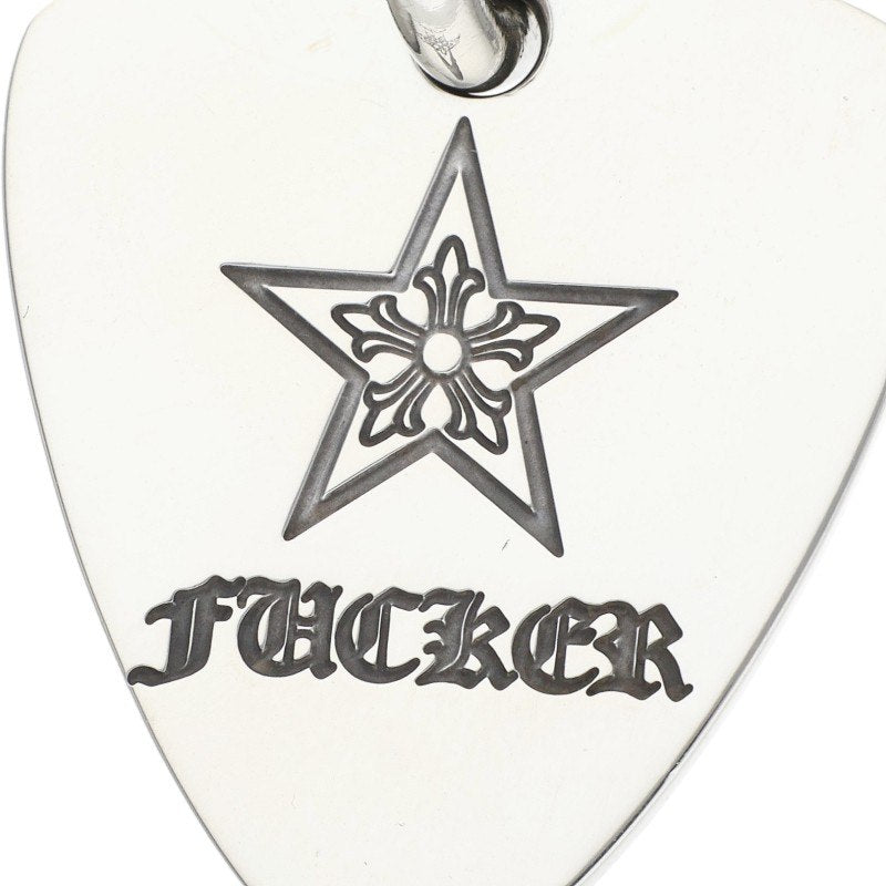 Chrome Hearts Guitar Pick 925 Silver Pendant Size ONE SIZE