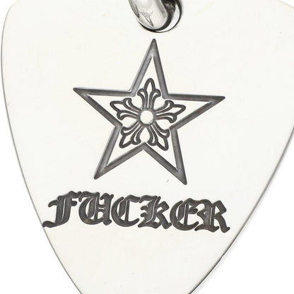 Chrome Hearts Guitar Pick 925 Silver Pendant Size ONE SIZE