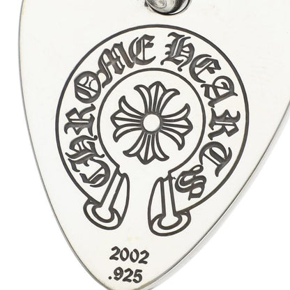 Chrome Hearts Guitar Pick 925 Silver Pendant Size ONE SIZE