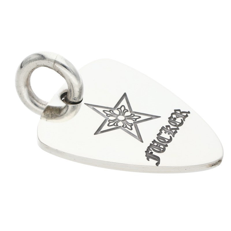 Chrome Hearts Guitar Pick 925 Silver Pendant Size ONE SIZE