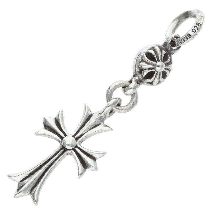 Chrome Hearts 1 Ball Tiny CH Cross 925 Pendant Size ONE SIZE