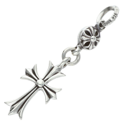 Chrome Hearts 1 Ball Tiny CH Cross 925 Pendant Size ONE SIZE