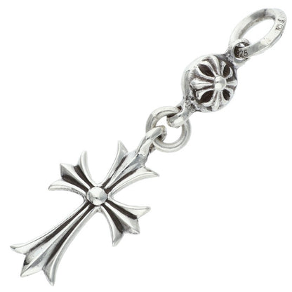 Chrome Hearts 1 Ball Tiny CH Cross 925 Pendant Size ONE SIZE