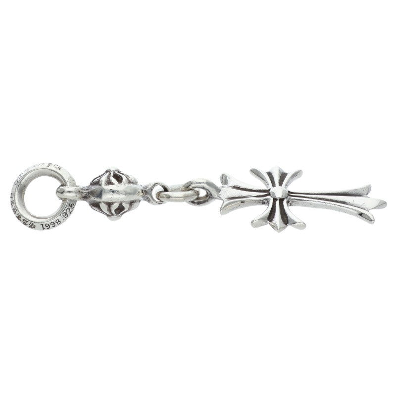 Chrome Hearts 1 Ball Tiny CH Cross 925 Pendant Size ONE SIZE