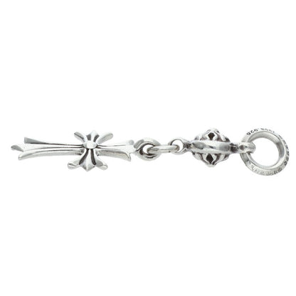 Chrome Hearts 1 Ball Tiny CH Cross 925 Pendant Size ONE SIZE