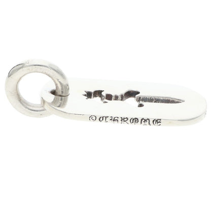Chrome Hearts D TAG SML CO DAG Silver Dog Tag Necklace Size SMALL