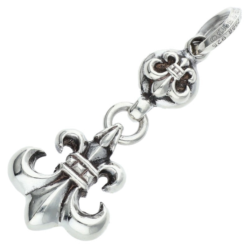 Chrome Hearts 925 Silver 1 Ball BS Fleur Charm Size ONE SIZE