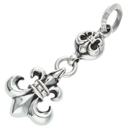 Chrome Hearts 925 Silver 1 Ball BS Fleur Charm Size ONE SIZE
