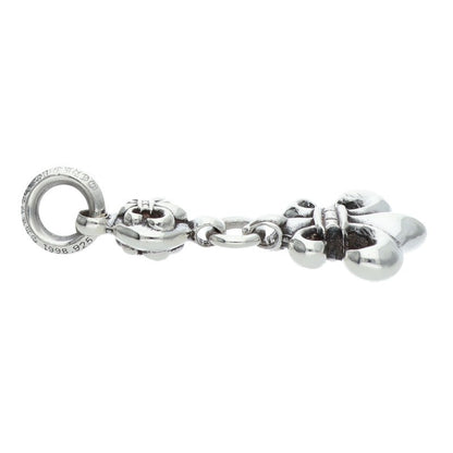 Chrome Hearts 925 Silver 1 Ball BS Fleur Charm Size ONE SIZE