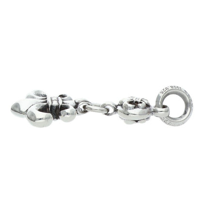 Chrome Hearts 925 Silver 1 Ball BS Fleur Charm Size ONE SIZE