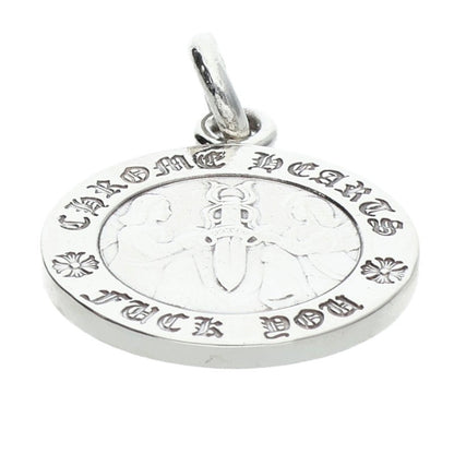 Chrome Hearts 925 Silver Angel Medal Charm Size ONE SIZE