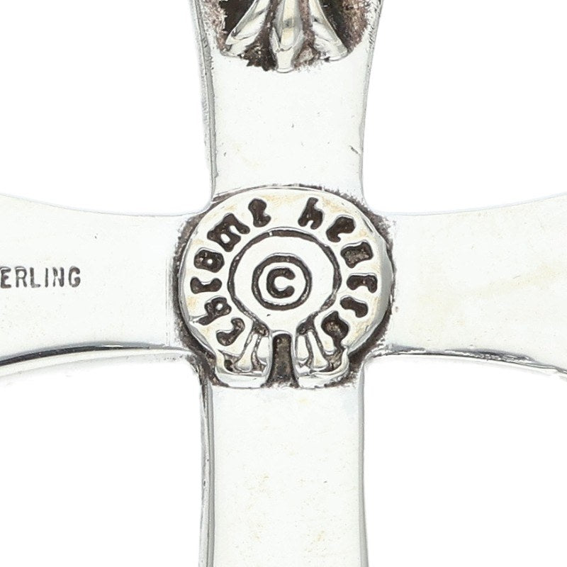 Chrome Hearts Large CH Cross Necklace Silver Size ONE SIZE