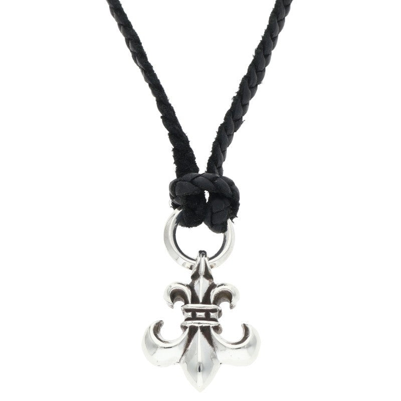 Chrome Hearts BS Fleur Leather Braid Pendant Size ONE SIZE