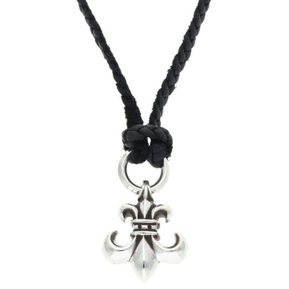 Chrome Hearts BS Fleur Leather Braid Pendant Size ONE SIZE