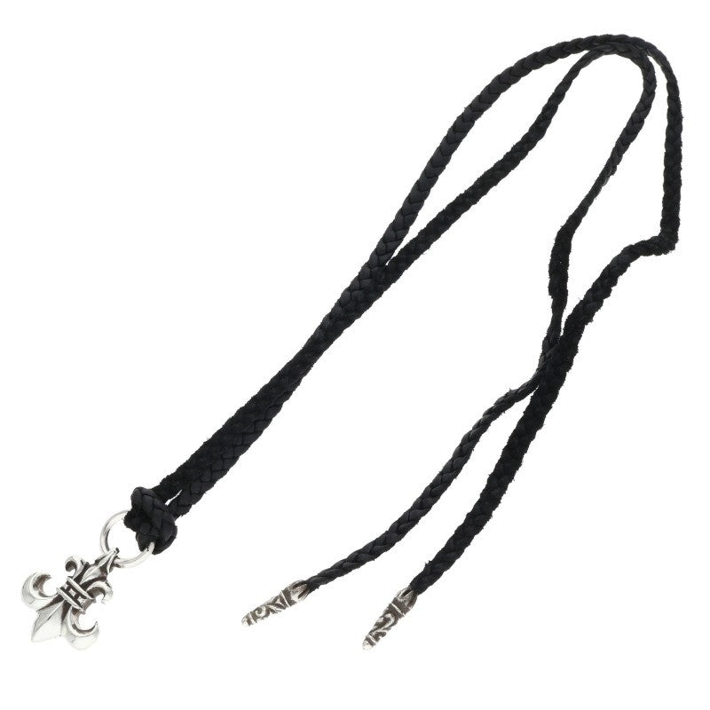 Chrome Hearts BS Fleur Leather Braid Pendant Size ONE SIZE