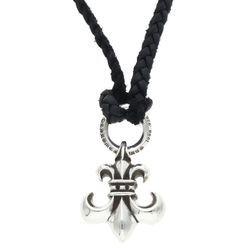 Chrome Hearts BS Fleur Leather Braid Pendant Size ONE SIZE