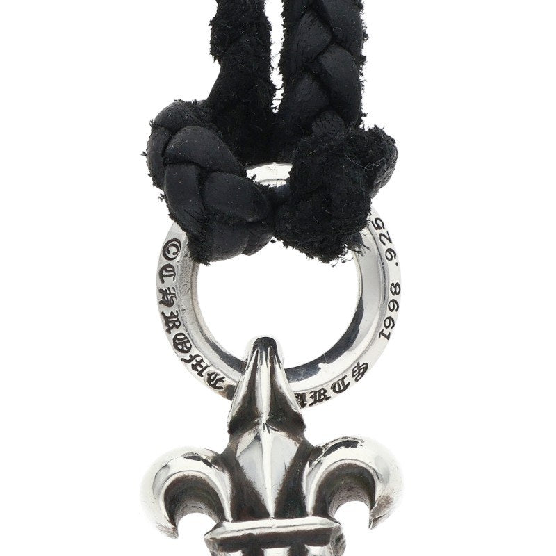 Chrome Hearts BS Fleur Leather Braid Pendant Size ONE SIZE