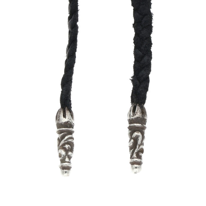 Chrome Hearts BS Fleur Leather Braid Pendant Size ONE SIZE